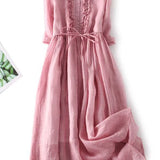 Arya - Vestido Vintage com Elegância Atemporal