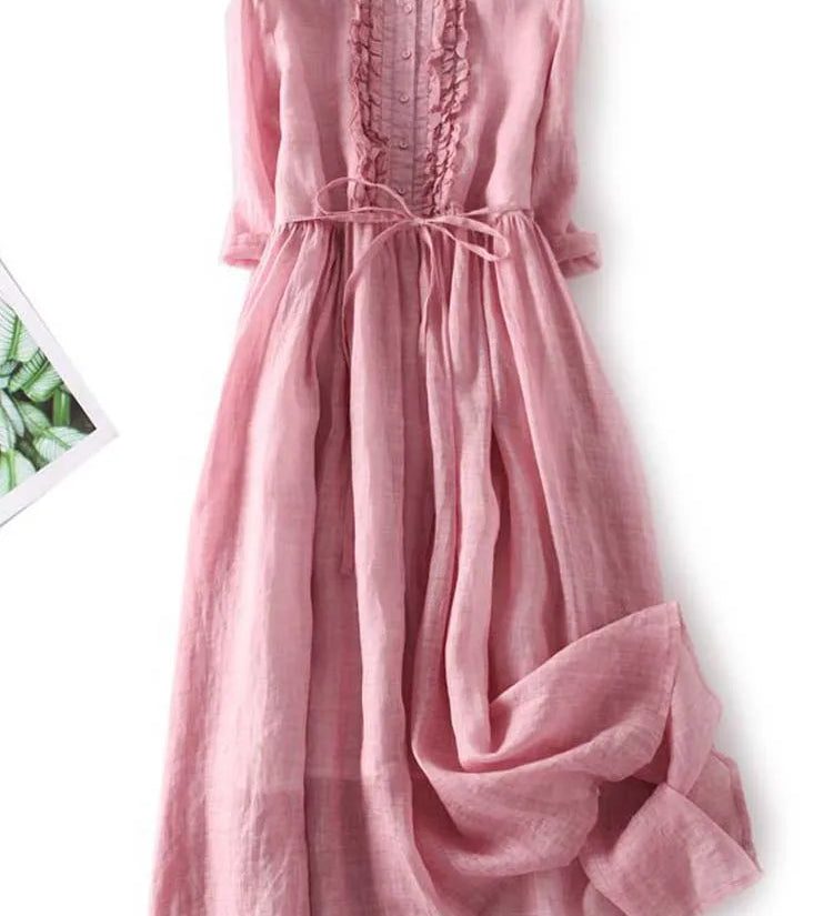 Arya - Vestido Vintage com Elegância Atemporal