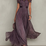 Moda Lusitana - Vestido Longo com Estilo Clássico
