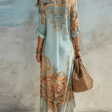 Mediterranean Maxi Dress