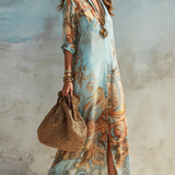 Mediterranean Maxi Dress