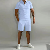 Conjunto de camisa pólo elegante