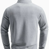 Camisola de manga comprida com fecho