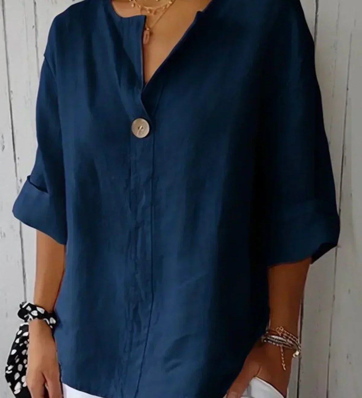 Aria | Blusa Casual Decote V