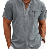 Moda Lusitana - Camisa Elegante com Colarinho Moderno