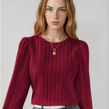 Chic Satin Blouse
