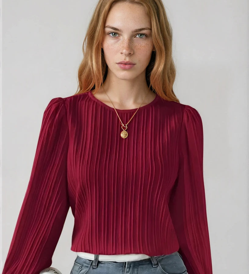 Chic Satin Blouse