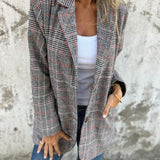 Checked Blazer