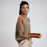 Elin High-Neck Sweater