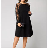 Moda Lusitana - Vestido elegante e sensual de renda preta