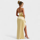 Vestido Assimétrico Cetim