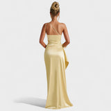 Vestido Assimétrico Cetim