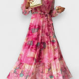 Vestido Floral de Envolver