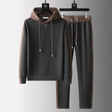 Conjunto de camisola com capuz