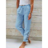 Lightweight Drawstring Pants