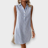Lúcia - Vestido Camisa Listrado