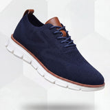 Sapatos Ultra-Confortáveis Respiráveis: Azul-Marinho