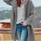 Amélia : Casaco de inverno comprido e elegante