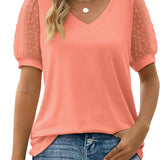 Lara | Top elegante com decote em V