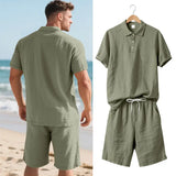 Conjunto de linho para homem