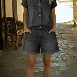 Moda Lusitana - Conjunto descontraído de ganga