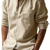 Camisa de linho elegante