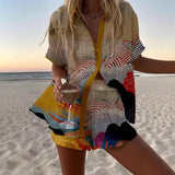 Moda Lusitana - Conjunto de Camisa e Shorts Estilosos