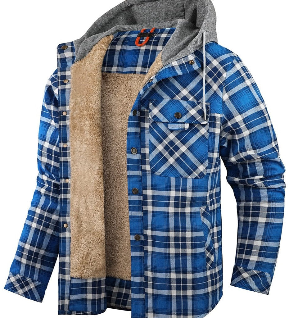 AlpenNord™ | Casaco de Flanela Woodland