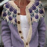 Keysha |  Cardigan com estampa floral
