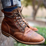 Botas de couro elegantes