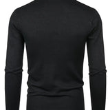 Camisola de gola alta elegante