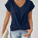 Eloise™ | Camiseta casual com decote em coração