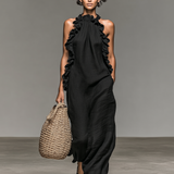 Moda Lusitana - Vestido Maxi com Bolsos