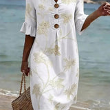 Moda Lusitana - Vestido com Estampa Floral