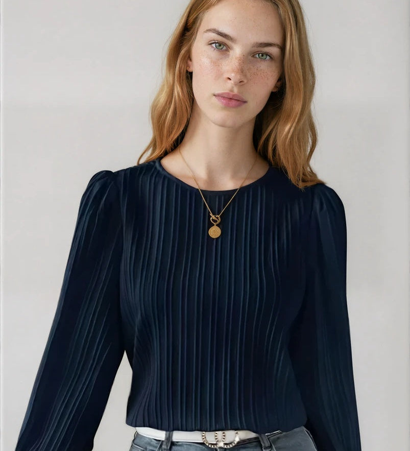 Chic Satin Blouse