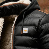 Casaco elegante com forro polar