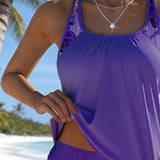 Moda Lusitana - Tankini Estiloso com Estampa Marítima