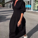 Karolin | Vestido longo confortável