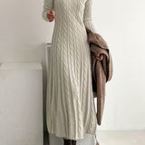 Jemima - Elegante Vestido Longo de Malha