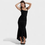 Vestido de silhueta escultural
