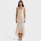 Vestido de silhueta escultural