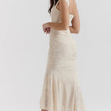 Elodie - Vestido com Cintura Definida
