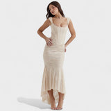 Vestido de silhueta escultural