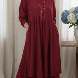 Melvaria | Vestido Midi Relaxado