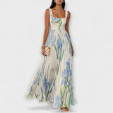 Vestido Maxi em Chiffon