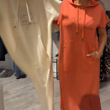 Saskia™ | Vestido casual com capuz