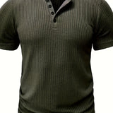 T-Shirt com padrão elegante