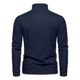 Camisa pólo casual de manga comprida