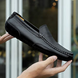 Mocassins de couro vintage