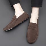 Mocassins de camurça para barco